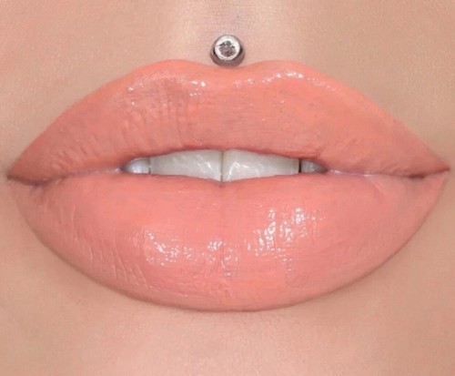 NIB Jeffree Star Supreme Gloss Entwined Peachy Nude Lipgloss Orange Full Size - Picture 2 of 2
