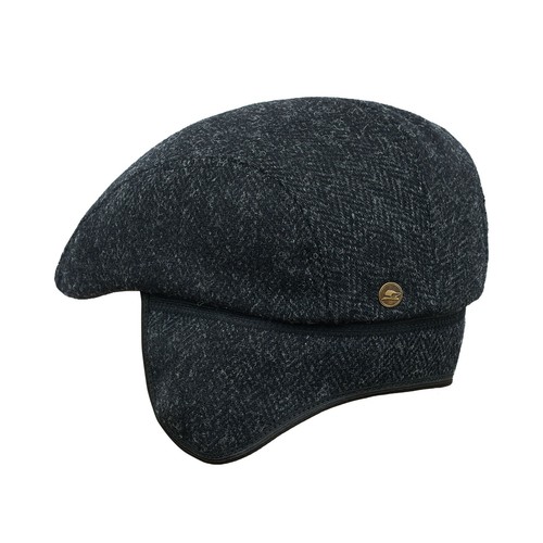 Sterkowski NORTE Harris Tweed Flat Cap Ohrenklappe Vintage Mountain Trooper - Bild 4 von 35