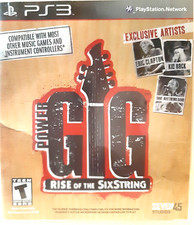 PS3 Power Gig Rise Of The Six String Playstation 3 Video Game. Manual Included.