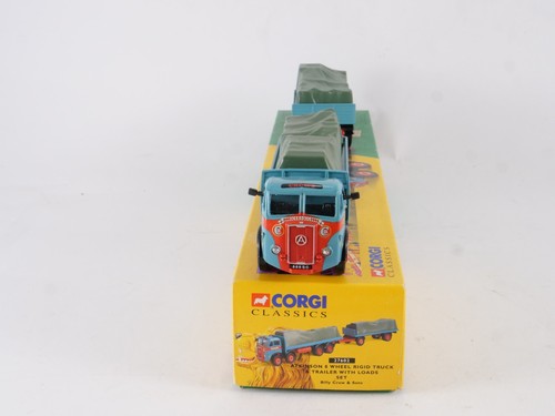 Corgi 27602 - Atkinson & Wheel Rigid Truck & Trailer With Load Billy Crow 1/50 - Picture 10 of 12