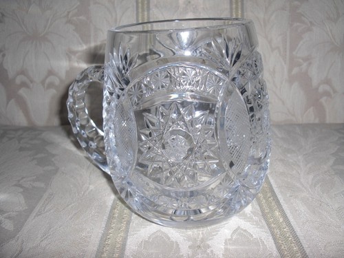 Vintage Kristall Bierbecher aus Deutschland - ANGEBOT MACHEN!