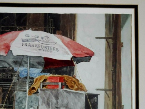 RODELL C. JOHNSON PENCIL SIGNED ARTIST PROOF LITHOGRAPH "THE UMBRELLA ROOM" - Imagen 6 de 11