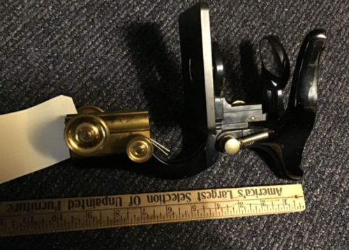 Ernst E.Leitz Wetzlar microscope Vintage Original Brass Knobs ASIS Parts Salvage - Picture 11 of 13