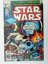 STAR WARS MARVEL #5 NOV 1ST 1977 1ST APP WEDGE ANTILLES COMIC VERY FINE NICE