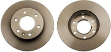 2x TRW DF4822S Bremsscheibe für MERCEDES-BENZ VW