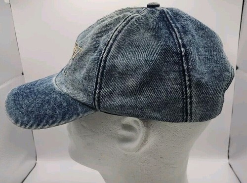 Vintage John Deere Motorsports Denim Tonkin Strapback Baseball Cap Nascar Racing - Picture 5 of 7