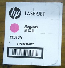 NEW SEALED BOX GENUINE HP 128A CE323A LASERJET MAGENTA TONER CARTRIDGE OEM NIB