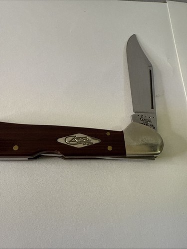 CASE XX USA 1 DOT 1999 SMOOTH ROSEWOOD COPPERLOCK KNIFE 71549L SS (18405) - Picture 5 of 8