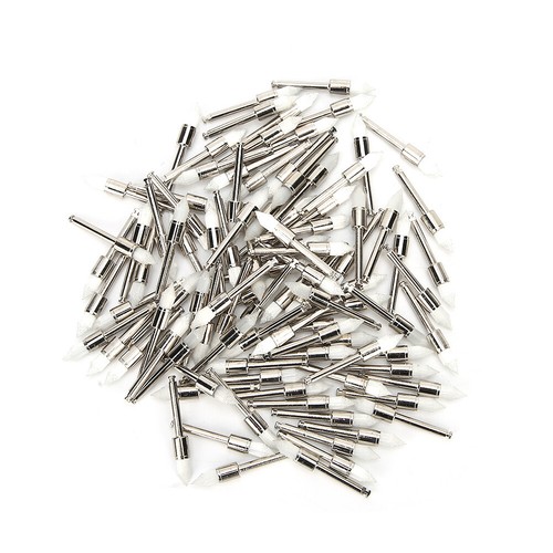 100Pcs Nylon Dental Zähne Polierbürste Polierbürste Zahnversorgung Mit Auf Rop - Bild 7 von 10