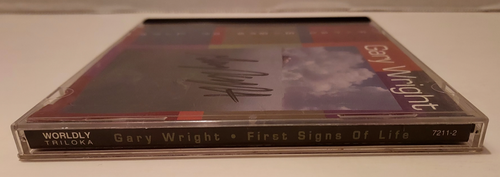 RARE*** Gary Wright First Signs of Life CD Signed WORLDLY TRILORA 7211-2 1995!! - Picture 5 of 7