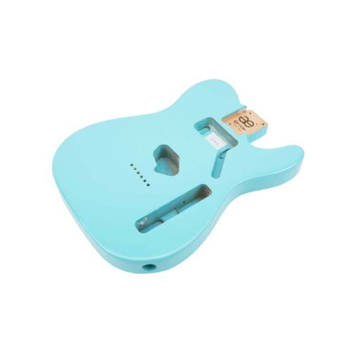 AE Guitars® T-Style Alder Replacement Guitar Body Sonic Blue - Picture 4 of 6