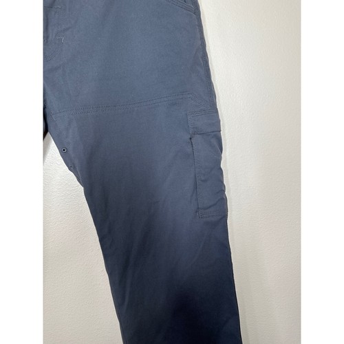 prAna HikingPants Mens Dark Gray Breathe Born From The Experience Outdoor 36 - Picture 5 of 8