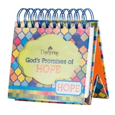 DaySpring Perpetual Flip Calendar, GOD'S PROMISES OF HOPE Heart Lifter Christian