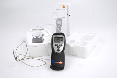 Testo 925 Thermometer Temperature Gauge -50...+300°C Probe - Type K DAkkS