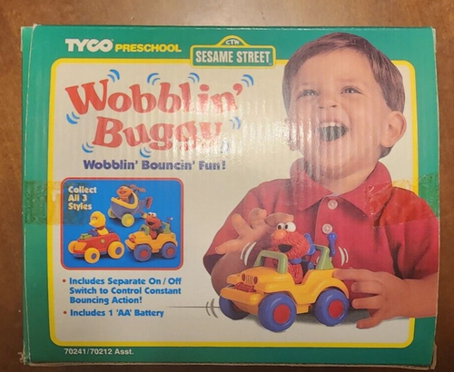 Sesame Street Elmo's Wobblin' Buggy Car Toy - Tyco Preeschool - Picture 4 of 5