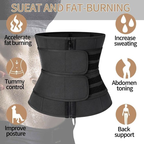 Fajas Reductoras Colombianas Taillentrainer Korsett Bauch Body Shaper Fatburner - Bild 6 von 15