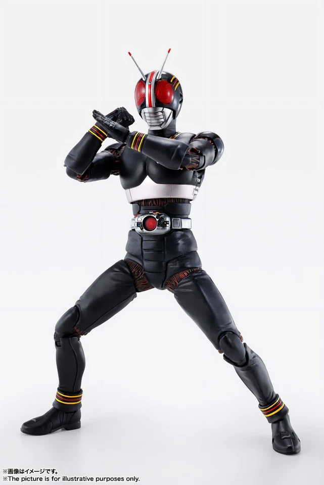 Shinkocchou Seihou Kamen Rider schwarze 5,9-Zoll-Actionfigur S.H.Figuarts Ban... - Bild 3 von 4