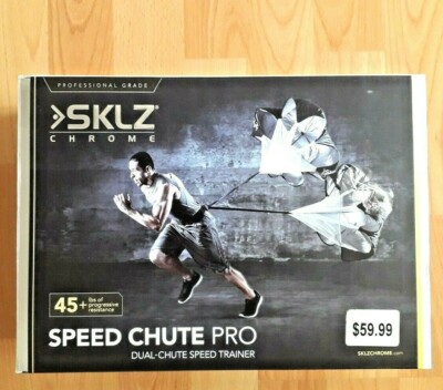 Speed Parachute Pro Trainer Professional Grade 2-Rutschen 45lb Widerstand SKLZ