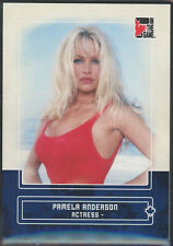 2011 In The Game Canadiana Pamela Anderson Blue Parallel /50 Actress #70