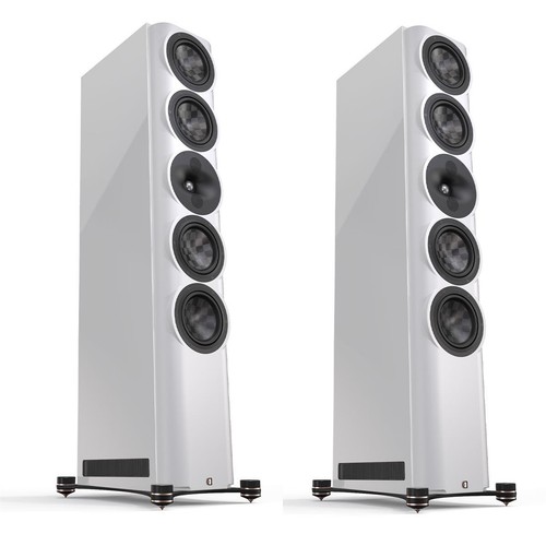 Perlisten Audio S7t Floorstanding 4-Channel Tower Speaker - Each (Piano White)