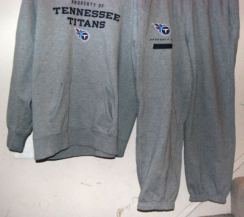 NIKE NFL TENNESSE TITANS SWEATSUIT HOODIE + PANTS NFL TEAM ISSUED (SIZE: 2XL) - Picture 3 of 22