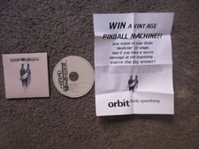 ORBIT "MEDICINE (BABY COME BACK)" 1997 A&M PROMO EP CD W/PROMO SHEET RARE OOP