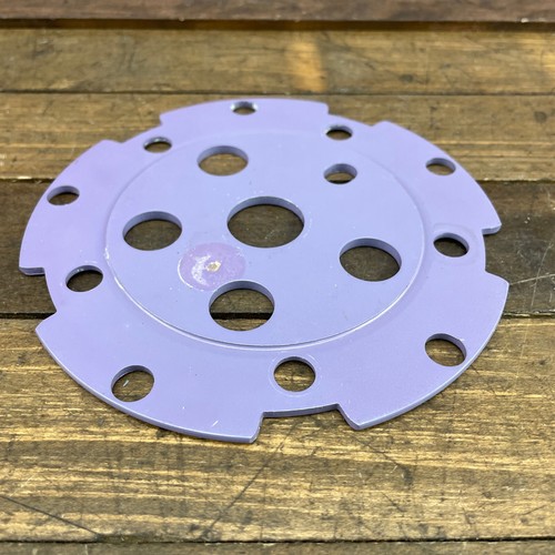Disco eléctrico vintage BMX Spider Lavender NOS púrpura 110 130 BCD 80s CAM - Imagen 2 de 12