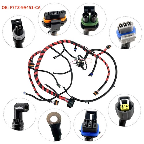 Engine Wiring Harness Replacement Part F7TZ9A451CA For Ford F-250 F-350 1997 - Picture 7 of 17