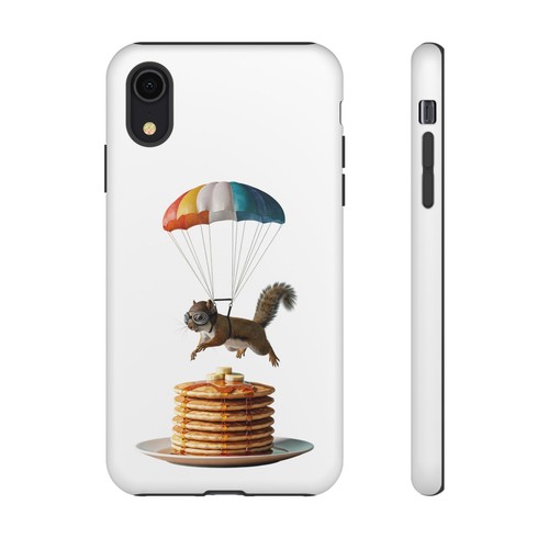Cute Squirrel Phone Case - Fun Parachute Design, Gift for Animal Lovers, [...] - 第 122/261 張圖片