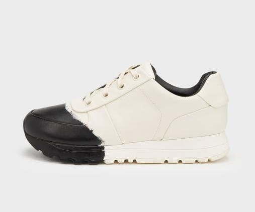 228 DKNY femmes Jo 2 Lace Up Runner Sneaker Chaussures in blanc / noir NIB 9 228 DKNY femmes Jo 2 Lace Up Runner Sneaker Chaussures in blanc / noir NIB 9