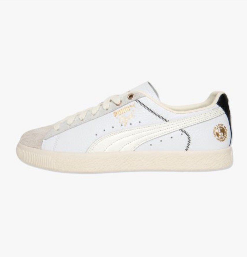 ★PUMA★ Puma LMC Clyde White Ivory PUMA X LMC Clyde Lost Management Cities White-Frosted men's