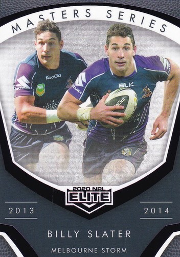 2020 NRL ELITE BILLY SLATER MASTERS SERIES TRADING CARDS - Picture 9 of 21