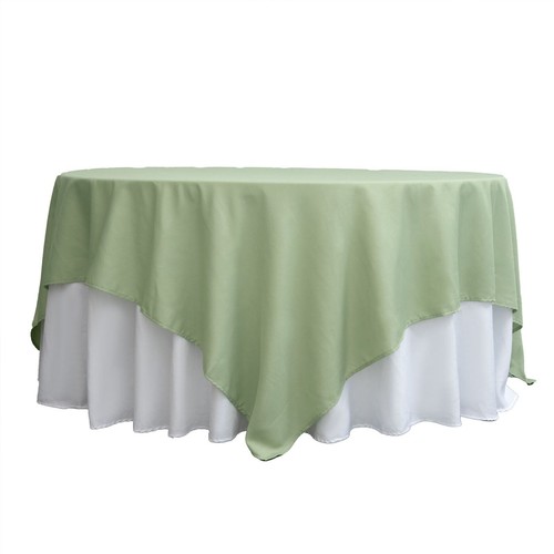 90x90" SQUARE POLYESTER Tablecloth Cheap Table Linens Decorations WHOLESALE SALE - Picture 6 of 10
