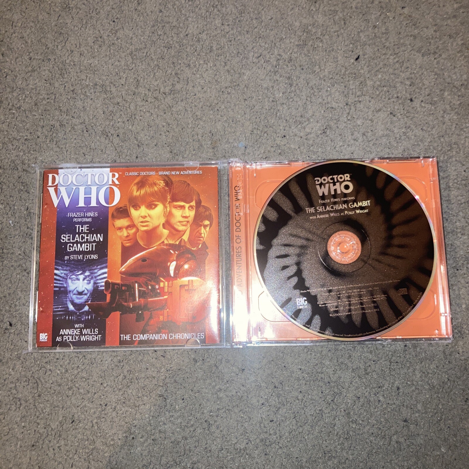 Doctor Who The Selachian Gambit Companion Chronicles Audio CD 6.8 - Picture 3 of 3