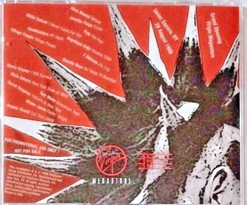 CD Virgin 1998 SAMPLER Downtown (Pop Rock Disco Compilation) PROMO NOSTALGIC - Imagen 2 de 3