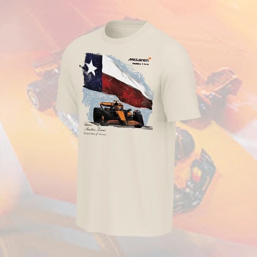 McLaren Team 2025 Grand Prix Austin Gift, McLaren Team Fans Shir - Picture 3 of 9