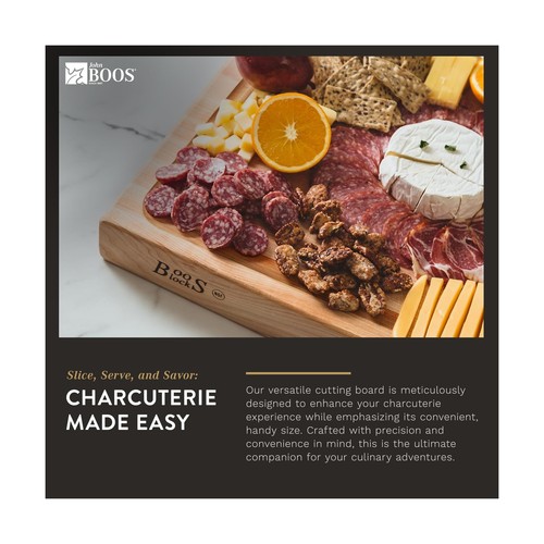Boos Block John RA-Board Series Large Reversible Wood Cutting Board, 20 x 15 ... - Picture 4 of 9