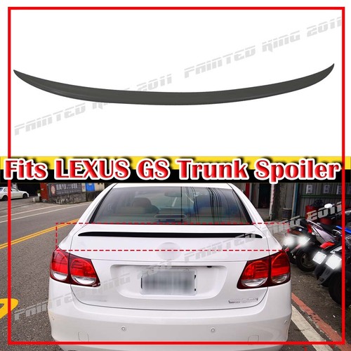 2006-2011 Fit For Lexus GS GS350 Sedan OE Style Trunk Spoiler Rear Wing - Picture 1 of 5