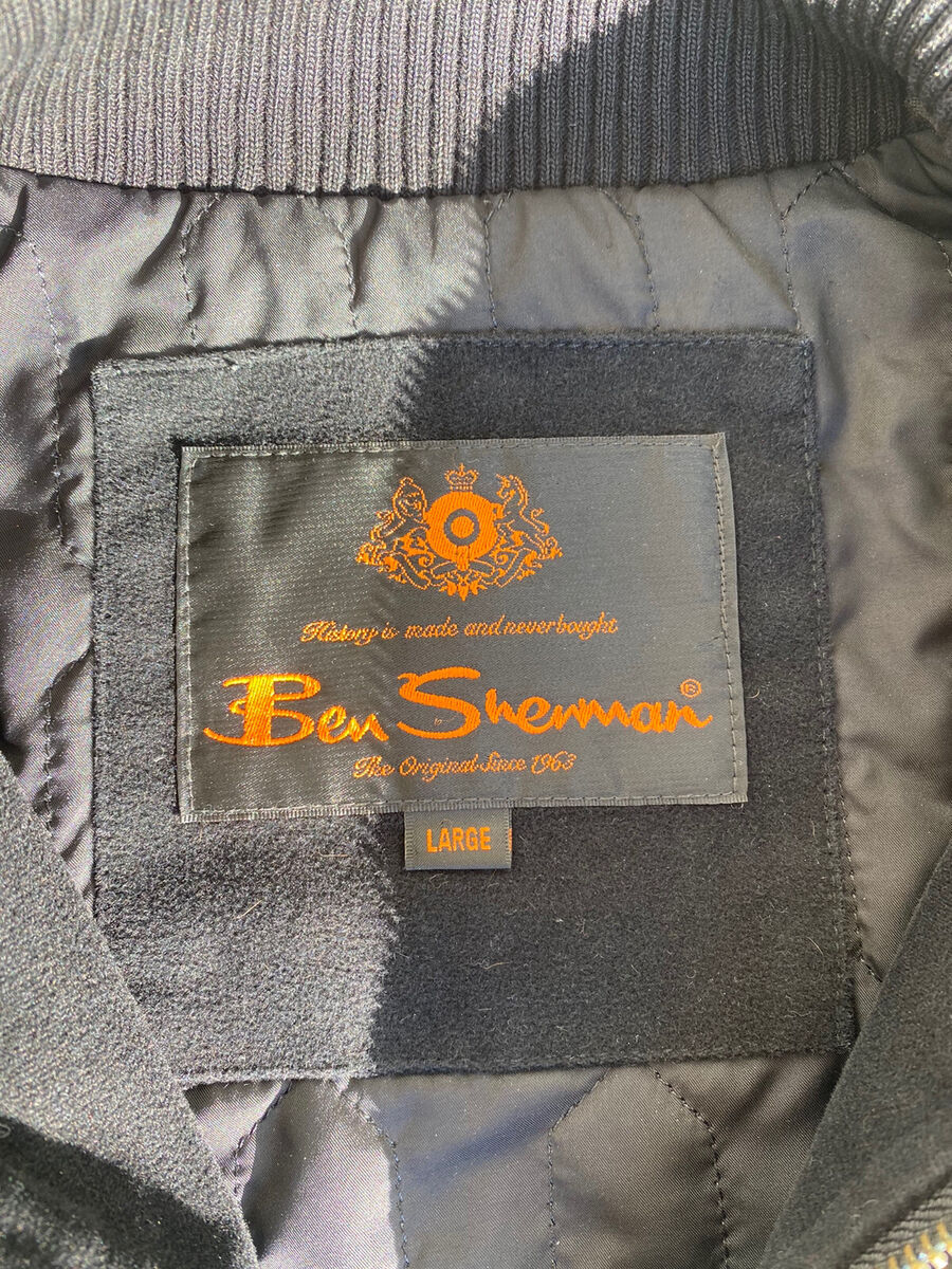 Ben sherman suede jacket sale