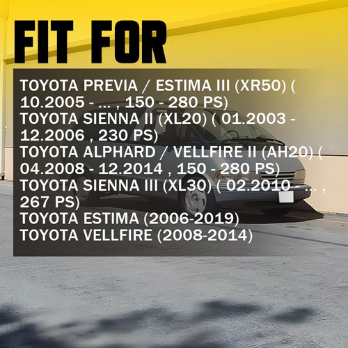 2X Rear Axle Trailing Arm Bush For Toyota Estima 06-19 / Alphard Vellfire 08-14 - Picture 2 of 15