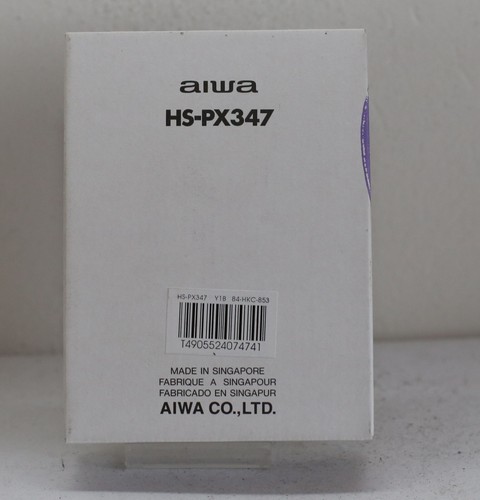 Reproductor de cassette portátil Aiwa HS-PX 347 NUEVO/EMBALAJE ORIGINAL - Imagen 2 de 3
