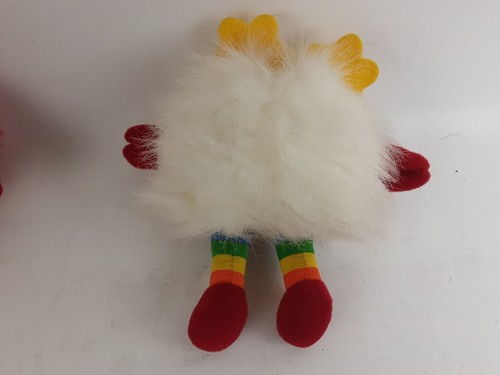 Rainbow Brite Plush Sprites (3) Taco Bell 1983 Yellow, Red And White - Picture 8 of 13