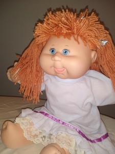 orange hair cabbage patch doll