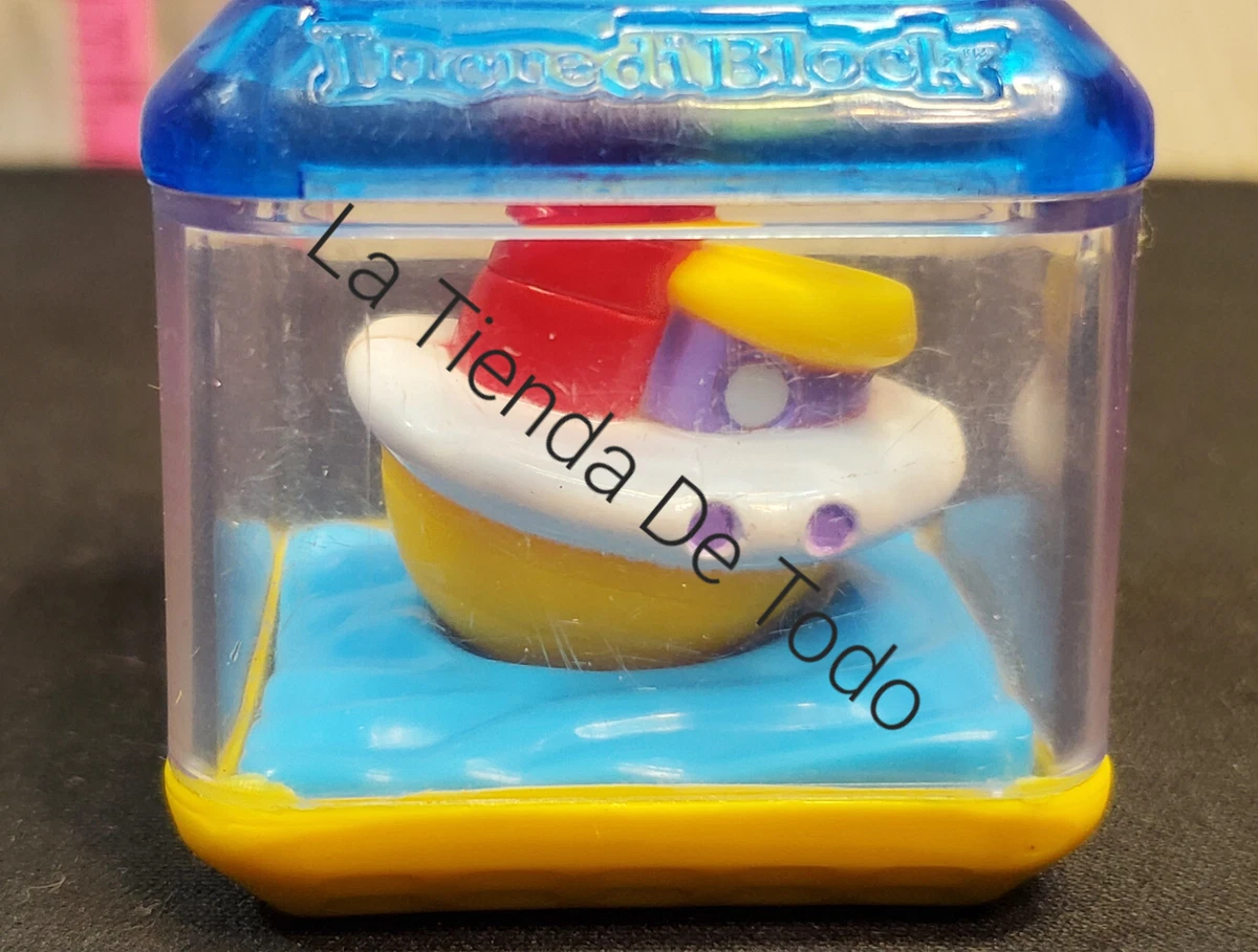KIDS LEARNING TOY FITS FISHER PRICE PEEK A BLOCK BOAT READ