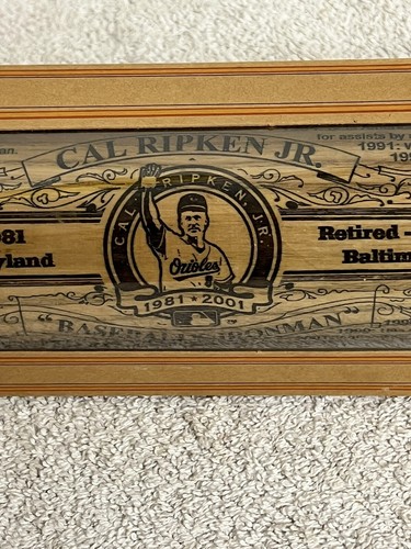 REDUZIERT. Cal Ripken Jr Heavy Hitter Fledermaus limitierte EDITION #516 von 5000 - Bild 5 von 8