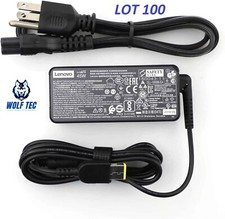 LOT 100 OEM Lenovo 45W AC Adapter Square Tip l ADLX45NDC2A ADLX45NLC3A