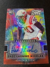 2016 Prizm Collegiate Draft Picks Tie-Dye /49 Dadi Lhomme Nicolas #211 Rookie RC