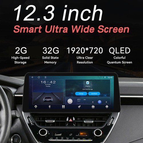 12.3" 64GB For Mazda 3 2014-2019 Android 13 Carplay Car Stereo Radio Wifi Navi - Picture 9 of 19