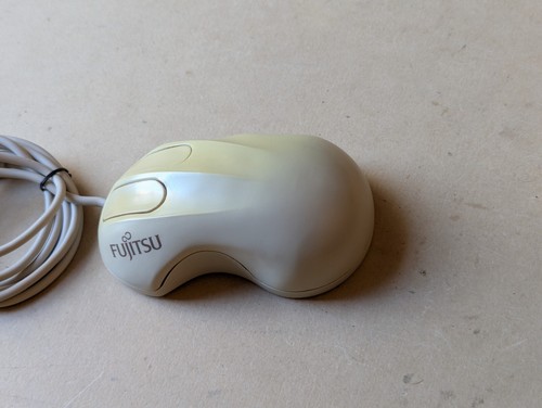 Fujitsu 3 Tasten Retro Maus LYNX-90P  Ps/2 Ball - Bild 2 von 6