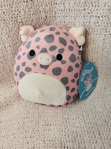 Squishmallows Farm Squad Aquitaine the Pig 5" NWT Banyard Spring Springtime